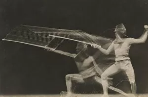 [Fencer], 1906. Creator: George Demeny