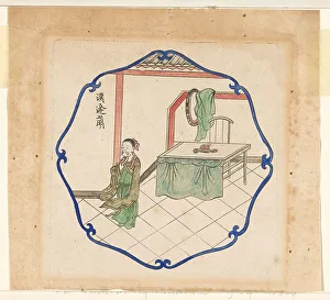 Roundel Prints: Feng Meng of the Han Dynasty, 1702. Creator: Pieter Schenk