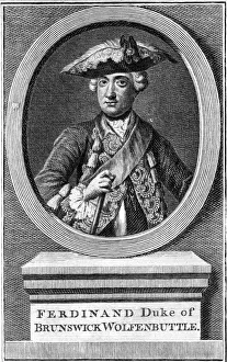 Images Dated 9th December 2006: Ferdinand, Duke of Brunswick, 19th century