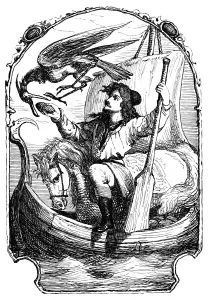 Edward Henry Prints: Ferdinand the Faithful and Ferdinand the Unfaithful, 1901. Artist: Edward Henry Wehnert