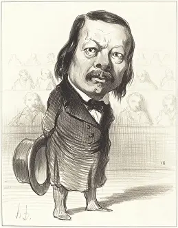 Journalism Prints: Ferdinand Flocon, 1849. Creator: Honore Daumier
