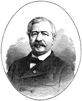 Robert Wilson Prints: Ferdinand de Lesseps, 19th century French diplomat and entrepreneur, (1900)
