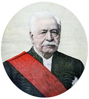 Entrepreneur Prints: Ferdinand de Lesseps, French diplomat and entrepreneur, 1894. Artist: Henri Meyer
