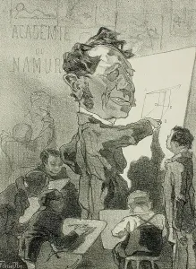 Rops Felicien Prints: Ferdinand Marinus, 1857. Creator: Félicien Rops