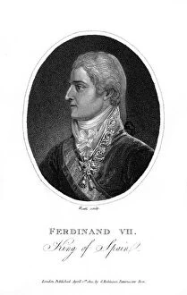 Images Dated 9th December 2006: Ferdinand VII, King of Spain, 1810.Artist: Heath