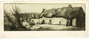 Maclaughlan Donald Shaw Prints: Ferme Aux Vaches, 1906. Creator: Donald Shaw MacLaughlan