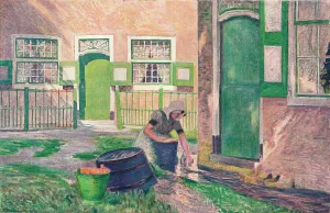 Studio Volume 17 Prints: Ferme en Zud-Beveland, c1899. Artist: Emile Claus