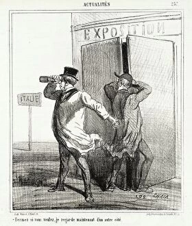 Satirical Collection: Fermez (l'Exposition) si vous voulez , je regarde maintenant d'un autre côte (l'Italie), 1867