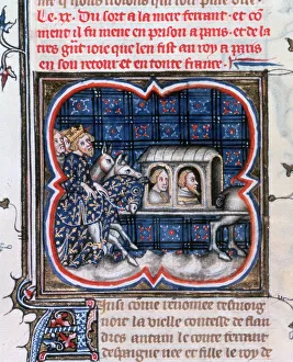 Philippe Auguste Prints: Fernando of Portugal taken prisoner, c1212, (1375-1379)