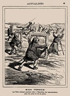 D And Xe9 Prints: Ferocious! The Turks buying several works at the Impressionist Exhibition... 1877