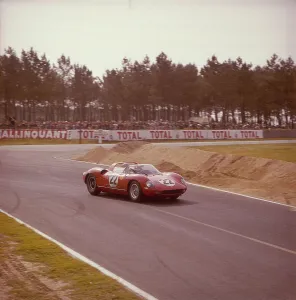 Sarthe Prints: A Ferrari 250 P at Le Mans, France, 1963