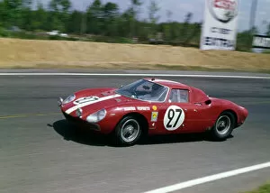 Racing Gallery: Ferrari 275LM, Spoerry - Boller, 1965 Le Mans. Creator: Unknown