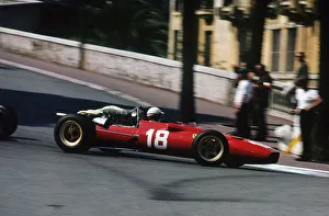Ferrari, Lorenzo Bandini, 1967 Monaco Grand Prix. Creator: Unknown Ferrari, Lorenzo Bandini, 1967 Monaco Grand Prix. Creator: Unknown