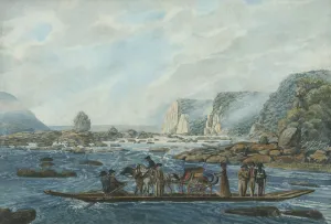 Susquehanna Prints: A Ferry Scene on the Susquehanna at Wrights Ferry, near Havre de Grace, 1811-ca. 1813