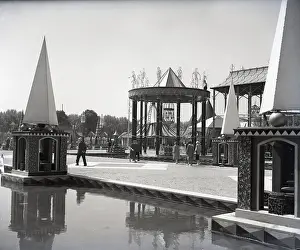 Day Out Prints: Festival of Britain, Battersea, London, c1951. Creator: Arthur Charles Kirby Ware