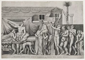 Festival of Dionysius, 1549. 1549. Creator: Anon