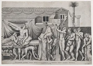 Celebrating Collection: Festival of Dionysius, 1549. 1549. Creator: Anon