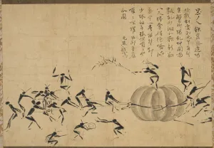 1492 Prints: Festival of Insects, 1600s-1800s. Creator: Motsurin J?t? (Japanese, d. 1492)
