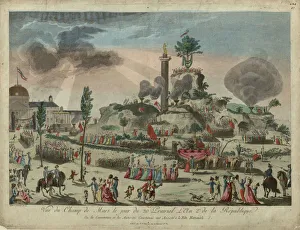The Festival of the Supreme Being at the Field of Mars, 8 June 1794, 1794. Creator: Texier, G
