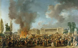 Demachy Prints: The Festival of Unity and Indivisibility on August 10, 1793, 1793