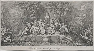 Etching And Engraving Prints: The Four Festivals: Festival of Diana. Creator: Claude Gillot (French, 1673-1722)
