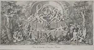 Claude Gillot Gallery: The Four Festivals: Festival of Faune. Creator: Claude Gillot (French, 1673-1722)