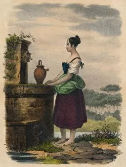 Fetching Water, 19th century? Creator: Unknown