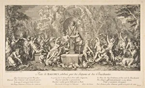 Dionysos Prints: The Fete of Bacchus. n. d. Creator: Claude Gillot