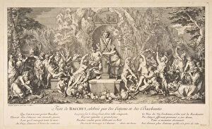 Claude Gillot Gallery: The Fête of Bacchus.n.d. Creator: Claude Gillot