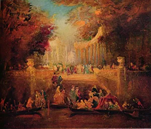 Adolphe Thomas Joseph Monticelli Gallery: Fete Champetre, c1870. Artist: Adolphe Monticelli