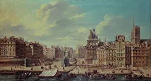 4th Arrondissement Prints: Fête donnée place de Grève à l'occasion de la naissance de la princesse Marie-Thérèse