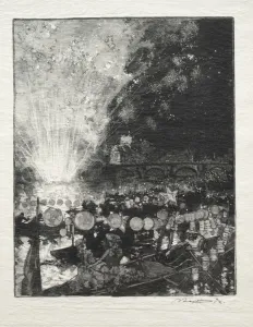 Fete Venitienne. Creator: Auguste Louis Lepere (French, 1849-1918)