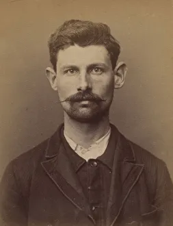 Identification Prints: Fetis. Julien. 26 ans, ne a New York (USA). Couvreur. Anarchiste. 3 / 3 / 94
