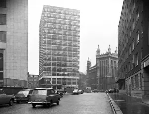 Office Block Prints: Fetter Lane, London, c1955. Creator: Arthur Charles Kirby Ware
