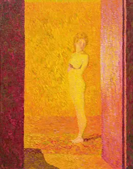 Giovanni 1868 1933 Prints: Fiammetta II, 1909. Creator: Giacometti, Giovanni (1868-1933)