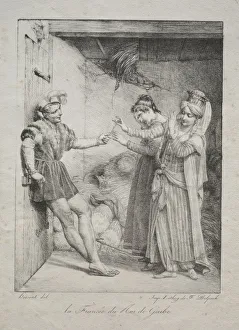The Fiancee of the King of Garbe, 1800. Creator: Louis Hersent (French, 1777-1860)