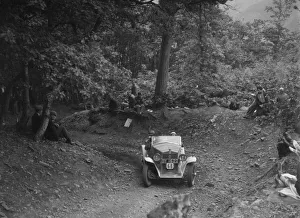 Fiat Balilla taking part in a motoring trial, c1930s. Artist: Bill Brunell