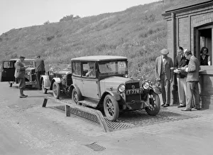 Rover Prints: Fiat of HL Alexander at the Middlesex County AC Hill Climb, c1930. Artist: Bill Brunell