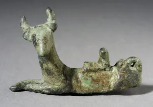 Roman Period Prints: Fibula with Architectural Design, Roman Period (30 BCE-395 CE) or later. Creator: Unknown
