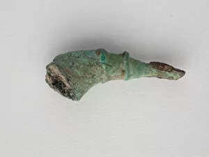 8th Century Bc Gallery: Fibula Fragment, Geometric Period (800-600 BCE). Creator: Unknown