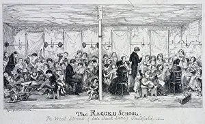 Ragged School Prints: Field Lane Ragged School, London, c1850