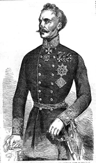 Field-Marshal Baron von Hess, Generalissimo of the Austrian Army of the East, 1854. Creator: Unknown