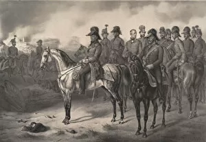 Field marshal Josef Graf Radetzky with his entourage, 1850