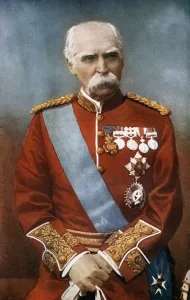 Field Marshal Sir Donald Martin Stewart, British soldier, c1900 (1902).Artist: Elliott & Fry Field Marshal Sir Donald Martin Stewart, British soldier, c1900 (1902).Artist: Elliott & Fry