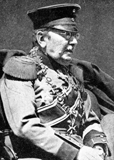 Images Dated 30th January 2008: Field Marshal von der Goltz, Prussian soldier, First World War, 1914