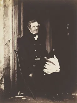 Field Marshal Gallery: Field Marshall Lord Raglan, Crimea, 1855. Creator: Roger Fenton