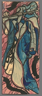 1940 Prints: Fife player, 1940-1944. Creator: Jan Novak