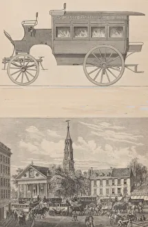 Public Transport Collection: Fifth Avenue Omnibuses... 1885. Creator: Unknown