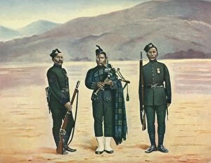 Cobban Gallery: The Fifth Gurkhas, 1901. Creator: F Bremner