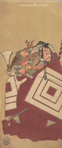 The Fifth Ichikawa Danjuro as Kisou Takiguchi, 12th month, 1770. Creator: Shunsho